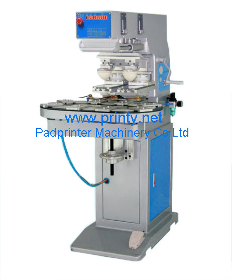 Automatic 2 color conveyor ink cup pad printer,semi auto rotary pad printing machine,manufacture wholesale 1~10 color high quality ink tray ink cup pad printers