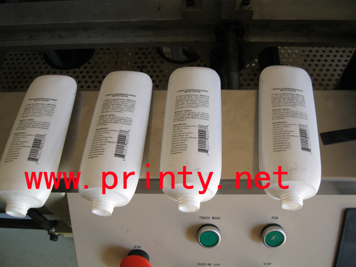 The Oval Bottle Screen Printing Samples by Bottle Screen Printer,Automatic Bottle Screen Printer,Fully Automatic Round Oval Bottle Screen Printing Machine Equipment