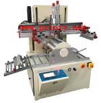 Rotary screen printing machine,Automatic reel to reel screen printing machine equipment,Fully auto roll to roll single color screen printing production line